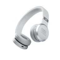 JBL Live 460NC - White - Wireless on-ear NC headphones - Hero